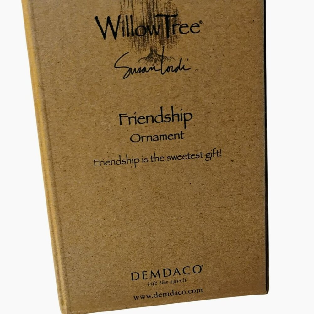 Willow Tree Friendship Ornament #27337 by Susan Lordi, Gift for Girl Friend NEW - Picture 6 of 11